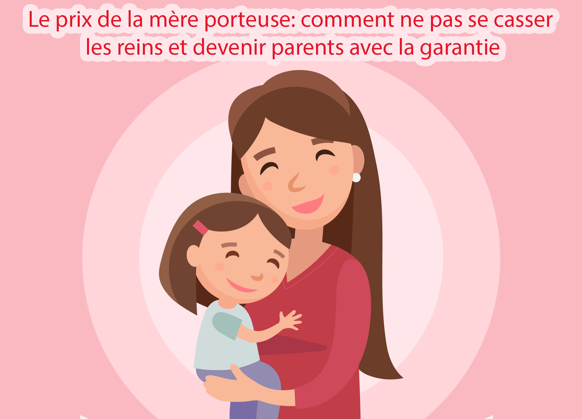 Le prix de la mère porteuse: comment ne pas se casser les reins et devenir parents avec la garantie